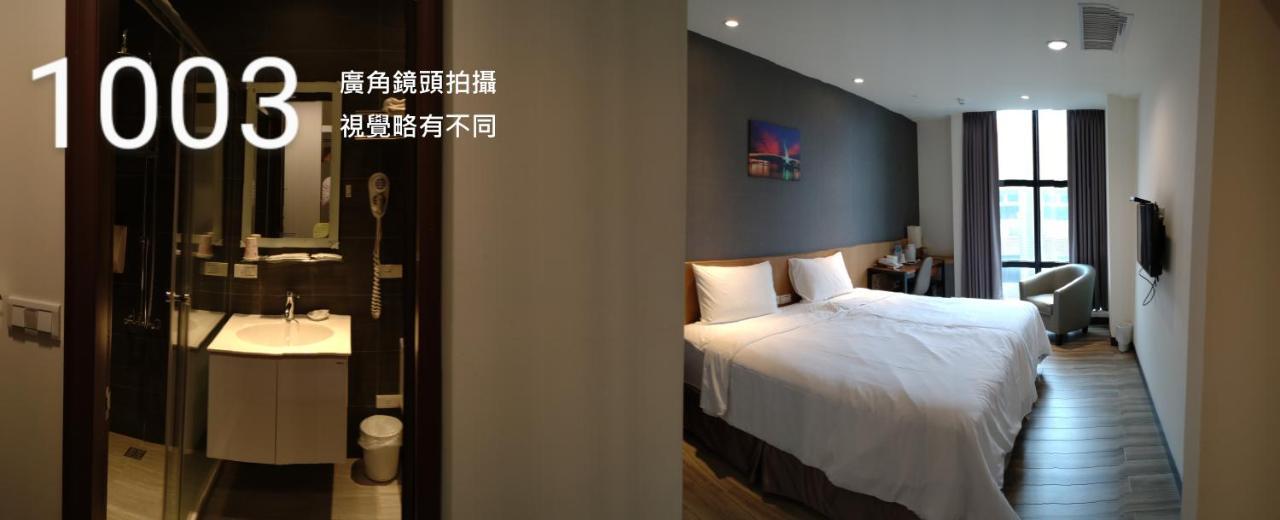 Honest & Warm Hotel Taoyuan Bagian luar foto
