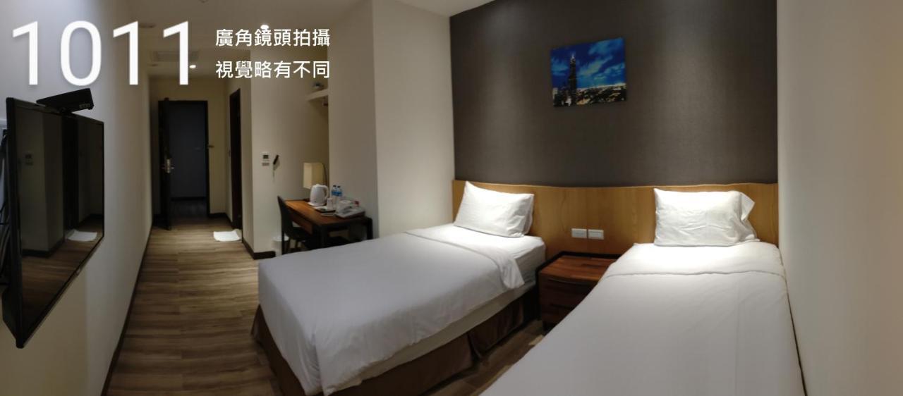 Honest & Warm Hotel Taoyuan Bagian luar foto
